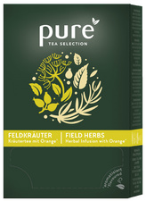 Tee "PURE Tea Feldkräuter", Faltschachtel