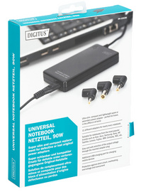Universal Netzteil für Notebooks, Super Slim, 90 Watt, Blisterverpackung