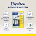 Etiketten Besonderheiten
