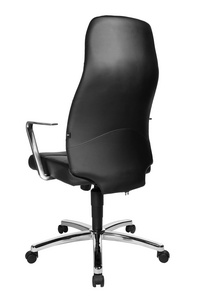 Fauteuil de direction "Chairman 70" cuir - vue arrière