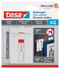 Powerstrips(R) Klebenagel - für Tapeten & Putz, 2 x 2 kg