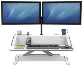 Visuel de référence: présente le produit avec bras de moniteur en option
