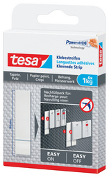 Powerstrips(R) Klebestreifen - für Tapete & Putz, bis 1 kg