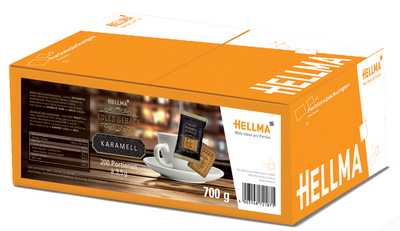 Biscuit élégant au caramel, carton