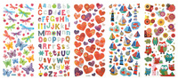 Glitzer-Sticker "Dekozauber", Motive