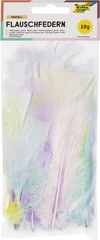 Plumes soyeuses, couleurs pastel