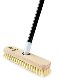 Holz-Schrubber, mit Teleskopstiel