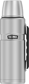 Isolierflasche STAINLESS KING, silber