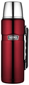 Isolierflasche STAINLESS KING, rot