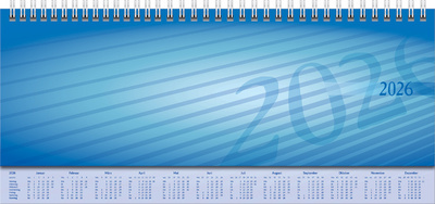 Tischkalender "Sequenz", blau