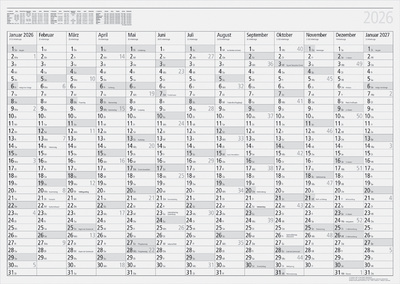 Wandkalender "Plakatkalender young design PLUS"