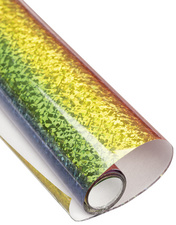 Holografie-Klebefolie, Rolle