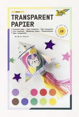 Transparentpapier, im Umschlag