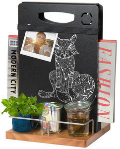 Symbolbild: Anwendung Tischaufsteller TABLE CADDY