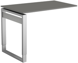 Zubehör: Anbau-Schreibtisch "Form 5", graphit