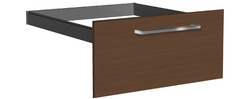Zubehör: Hängeregistraturschublade, wenge