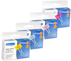 Foldback-Klammern Breite: 19 mm, Verpackung