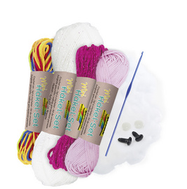 Mini-Häkelset "Einhorn", Inhalt