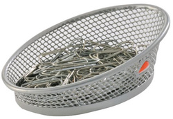 Distributeur de trombones "MESHCLIP", gris, livré non équipé