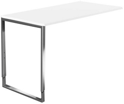 Zubehör: Anbau-schreibtisch AVETO, weiß
