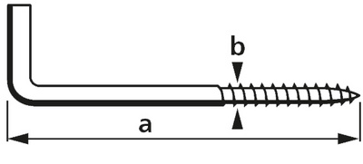  Symbolbild: Schraubhaken, Piktogramm