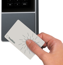 Symbolbild: zeigt die Anwendung mit der RFID-Karte