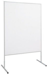 Tableau de présentation, recouvert de papier blanc