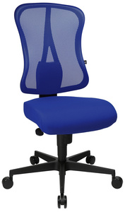 Bürodrehstuhl "Art Comfort Net", blau
