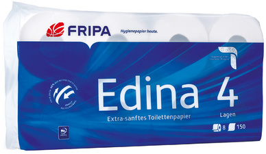 Papier toilette Edina, 4 couches