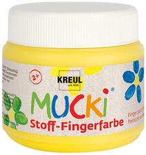 Stoff-Fingerfarbe "MUCKI", 150 ml