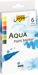   Stylo pinceau Aqua Paint SOLO Goya, set de 6 pièces
