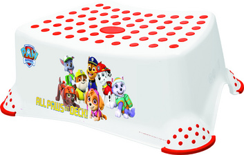 Tritthocker "tomek Paw Patrol", weiß / rot
