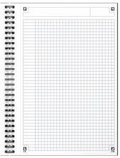 Collegeblock "NOTEBOOK", kariert, Lineatur