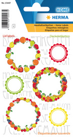 Etiquettes pour couvercle "New Look Fruits I"