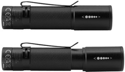 LED-Taschenlampe Future T50F, verschiebbarer Lampenkopf