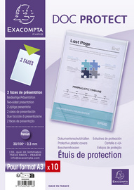 Schutzhülle Doc Protect, PVC, A3