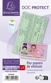Schutzhülle Doc Protect, PVC, 88 x 132 mm