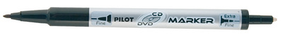 Permanent-marker "Marker Twin" CD/DVD, schwarz