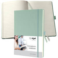 Visuel de référence: Carnet Conceptum, vert menthe