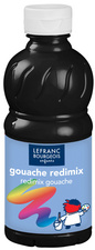 Gouache liquide 250 ml, noir