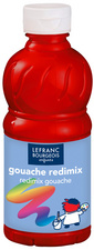 Gouache liquide 250 ml, rouge primaire