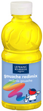 Gouache liquide 250 ml, jaune primaire
