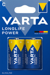 Alkaline Batterie Longlife Power, Baby (C), 2er Blister