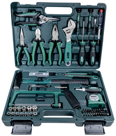 Werkzeug-Satz, 74-teilig, im Koffer