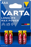 Pile alcaline Longlife Max Power, Micro (AAA), emballage