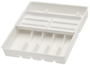 Garniture de tiroir avec compartiment coulissant "filippa"