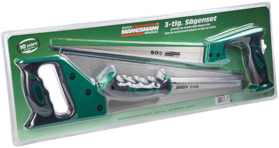 Kit de scies, sous blister