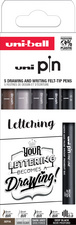  Fineliner-Set PIN PF "Lettering", 5er Set