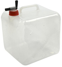 Wasserkanister mit Zapfhahn