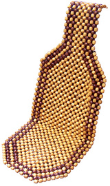 KFZ-Holzkugelsitzauflage, beige